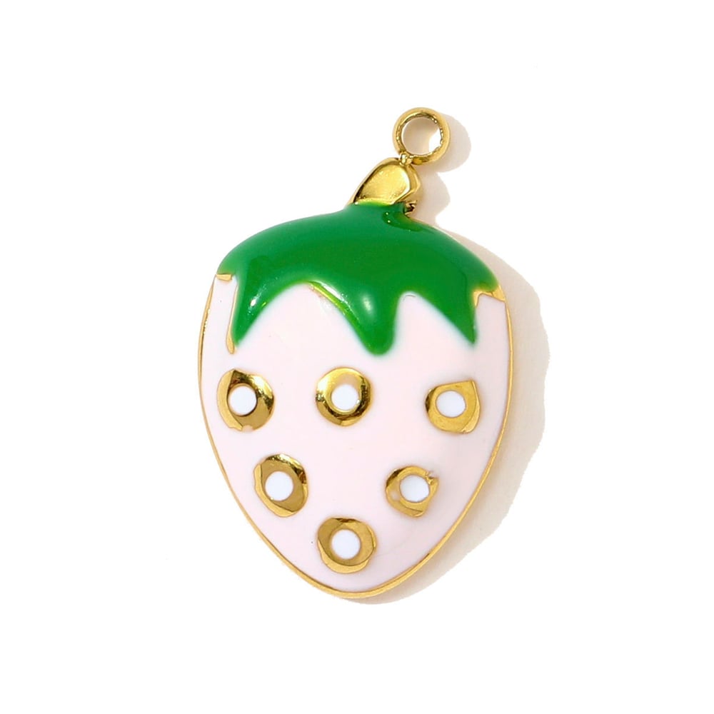 1 Piece Romantic Food Stainless Steel Women's Pendants
