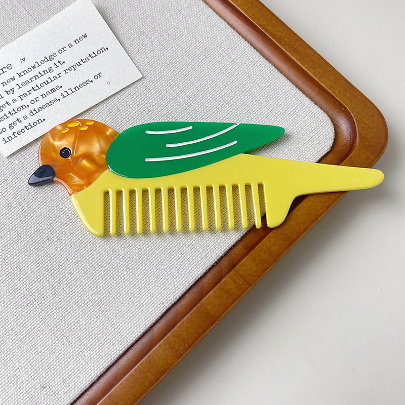1 Piece Animals Cellulose Acetate Sheet Women's Combs
