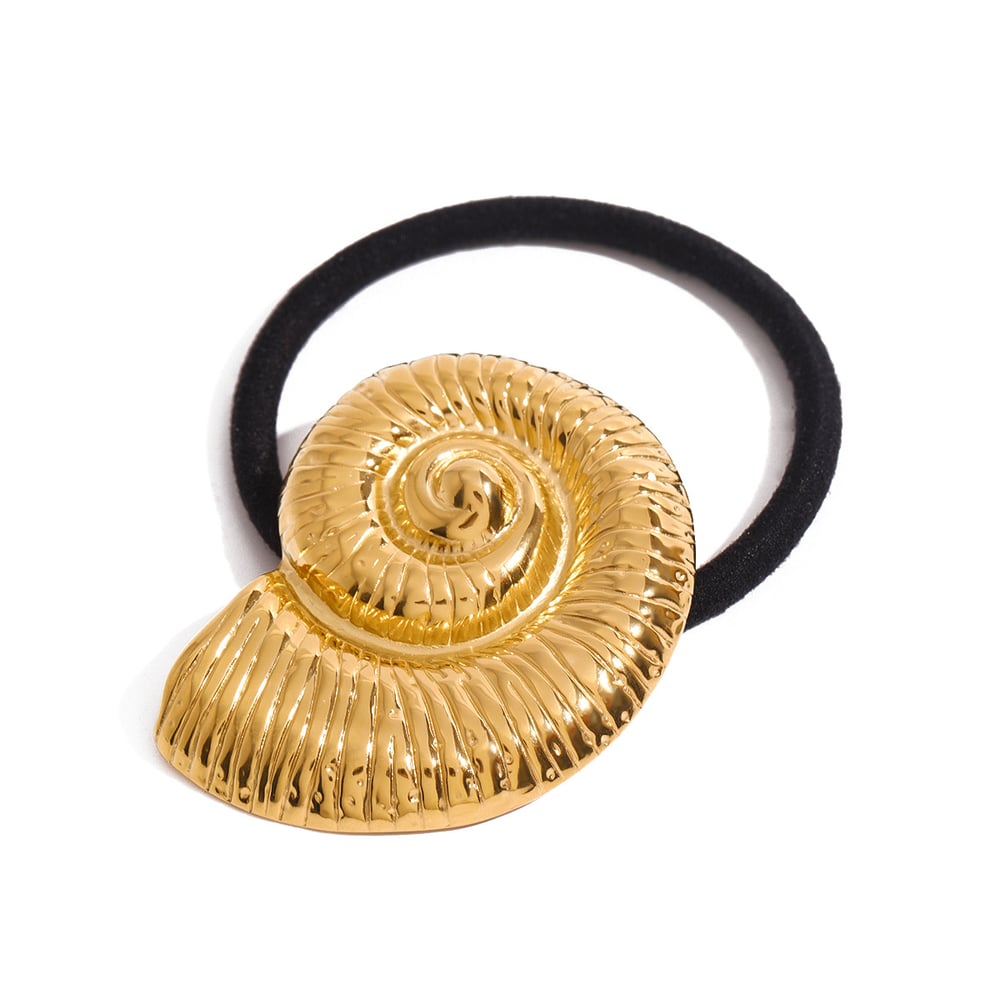 1 Piece Shell Shape Stainless Steel Hair Ties Picture4