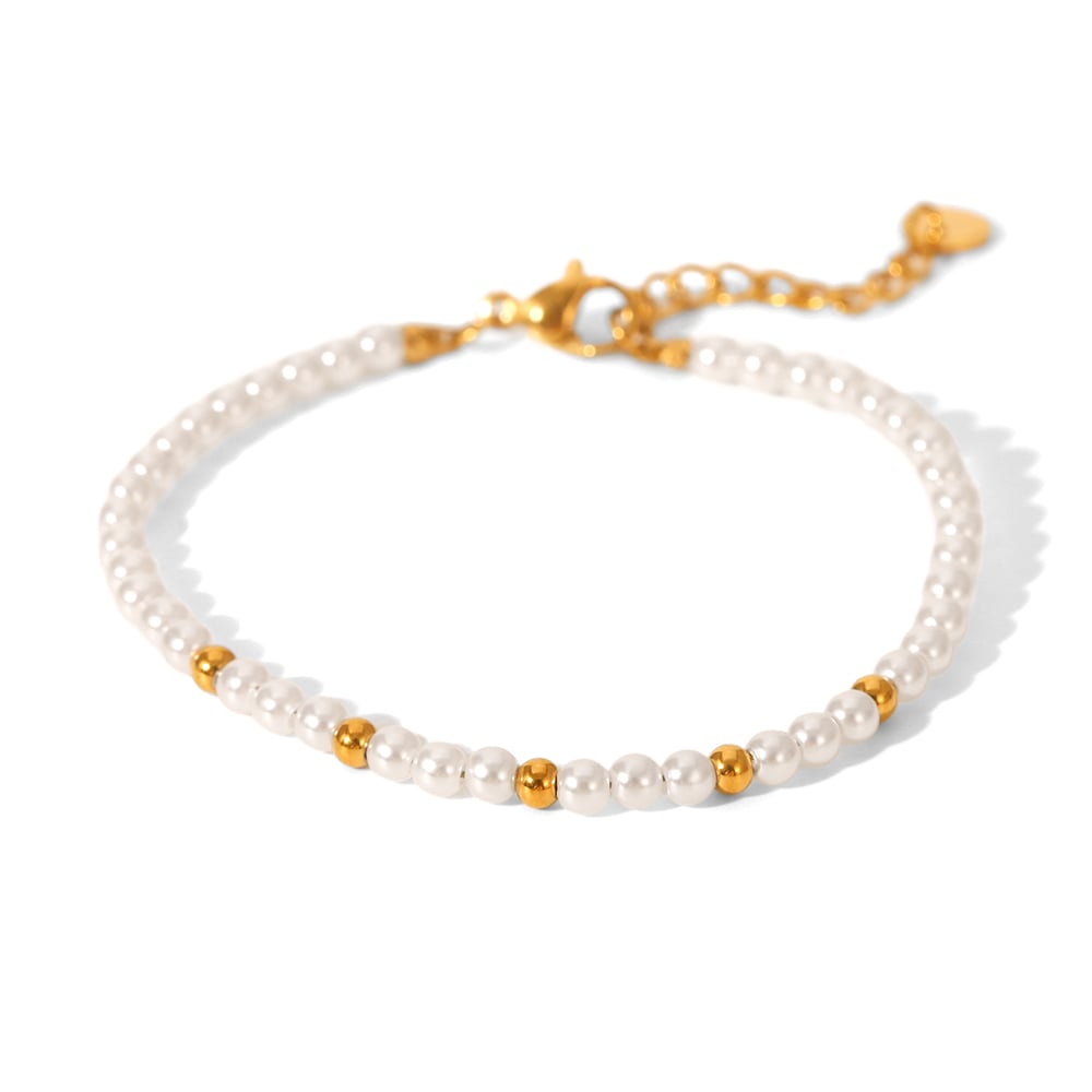 1 Stück Simple Series Tägliche Damen-Perlenarmbänder 