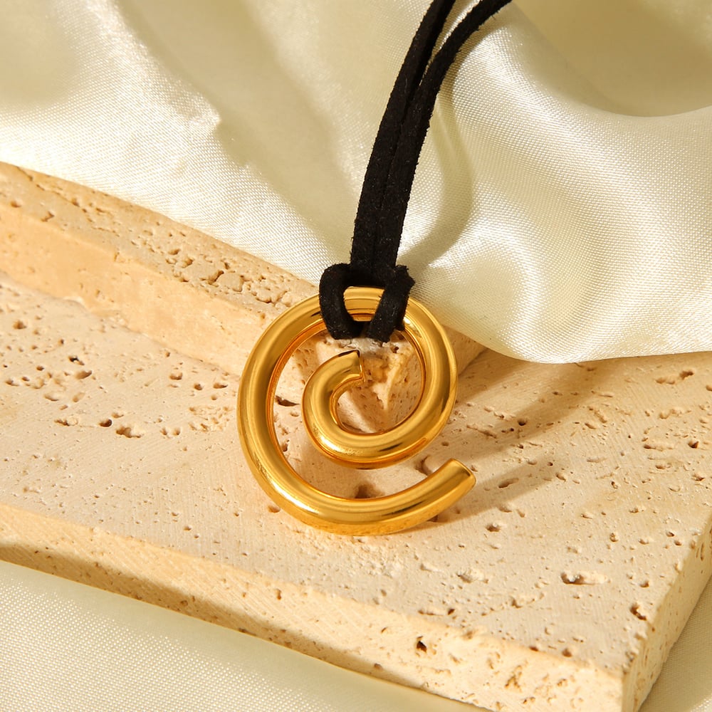 1 Piece Simple  Daily Lines Stainless Steel  Women's Pendant Necklaces Picture4