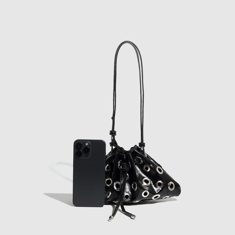 1 Piece Luxurious Series Classic Rivet PU Women's Shoulder Bags Picture3