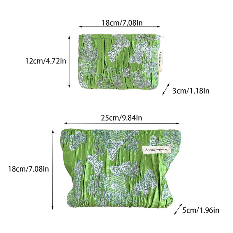 1 Piece Simple Series Vacation Butterfly Polyester Women's Makeup Bags Picture6
