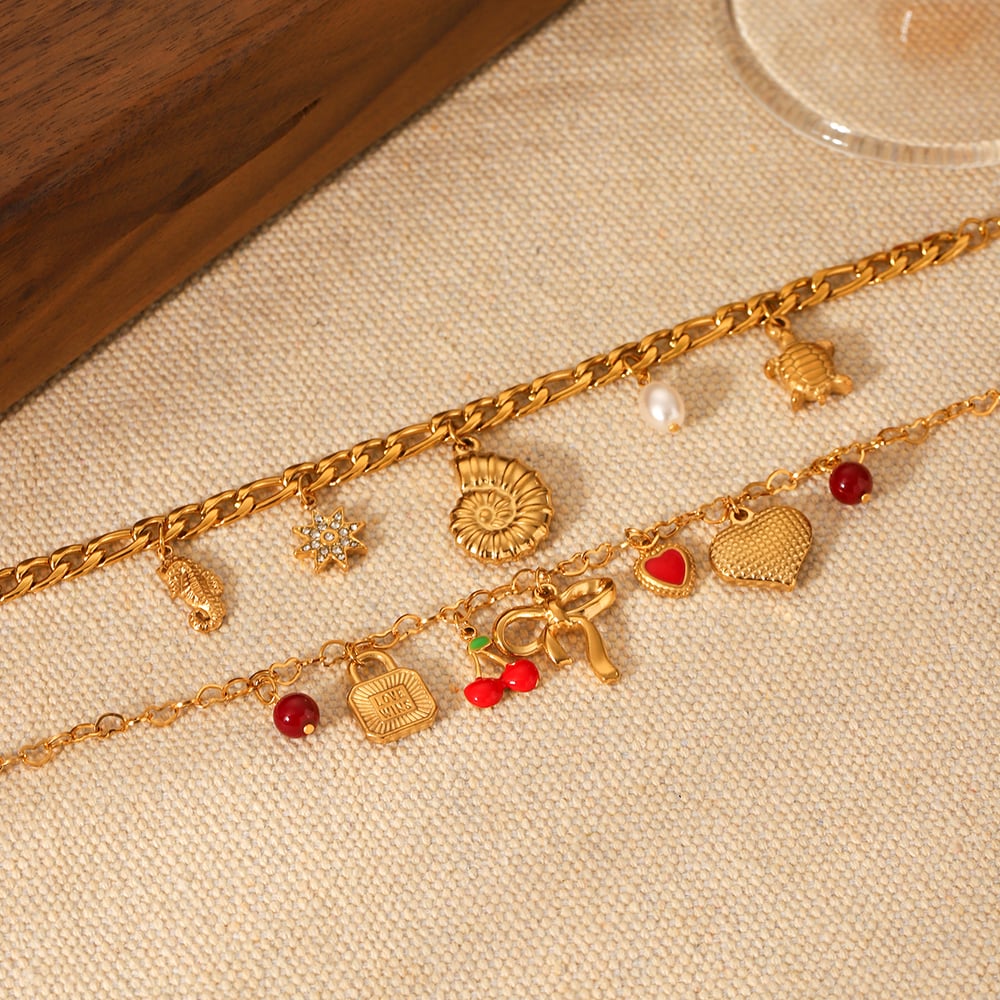 1 Piece Simple Series Daily Bow Knot Stainless Steel Women's Charm Bracelets h5Picture6