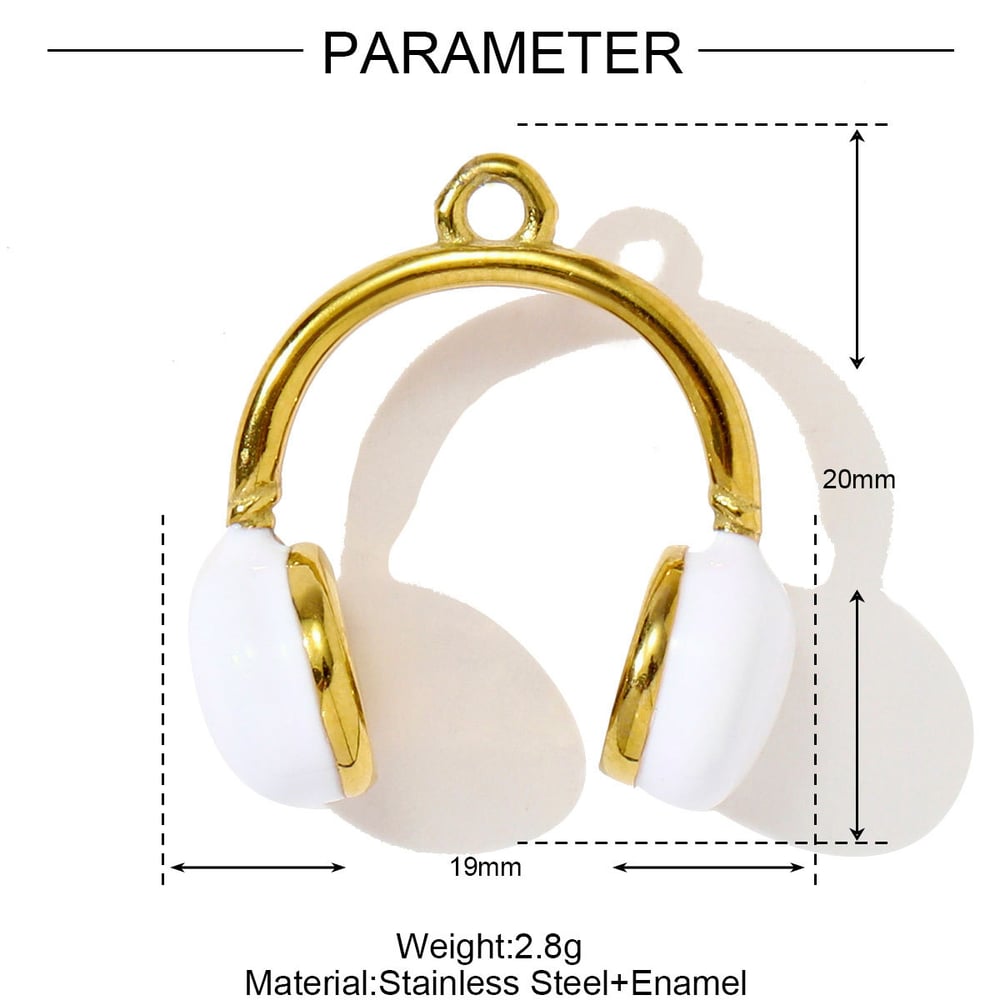 Pendentifs pour femmes en acier inoxydable, série Sports, 1 pièce Image2