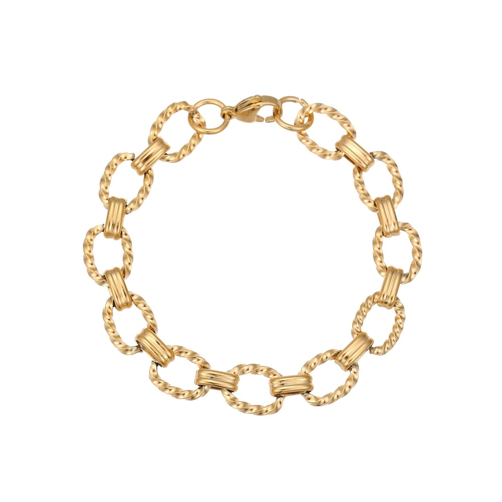 1 Piece Simple Series  Chain Stainless Steel Women's Chain Bracelets h5Picture5