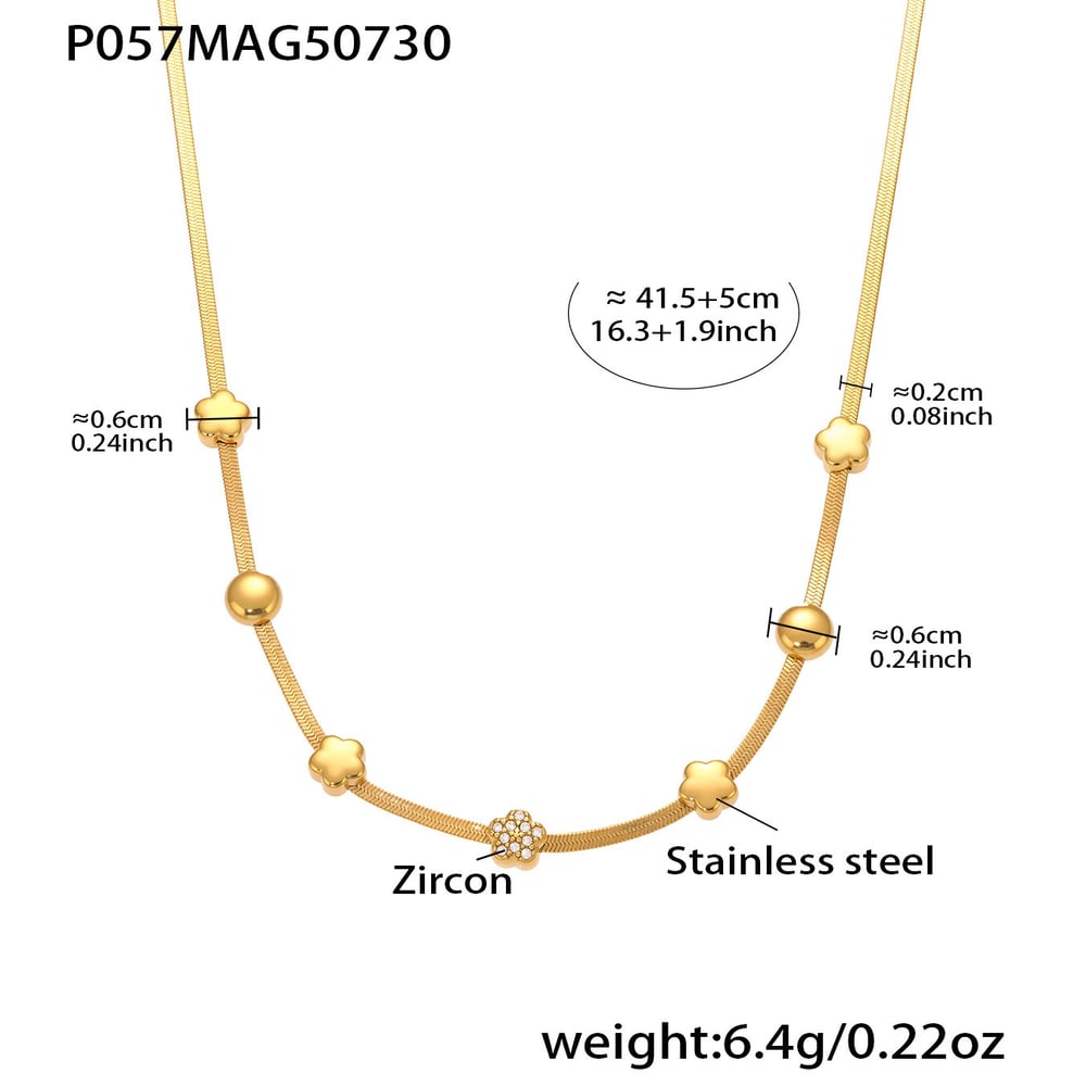 1 Stück luxuriöse Stern-Anhänger-Halsketten aus Edelstahl in Goldfarbe für Damen