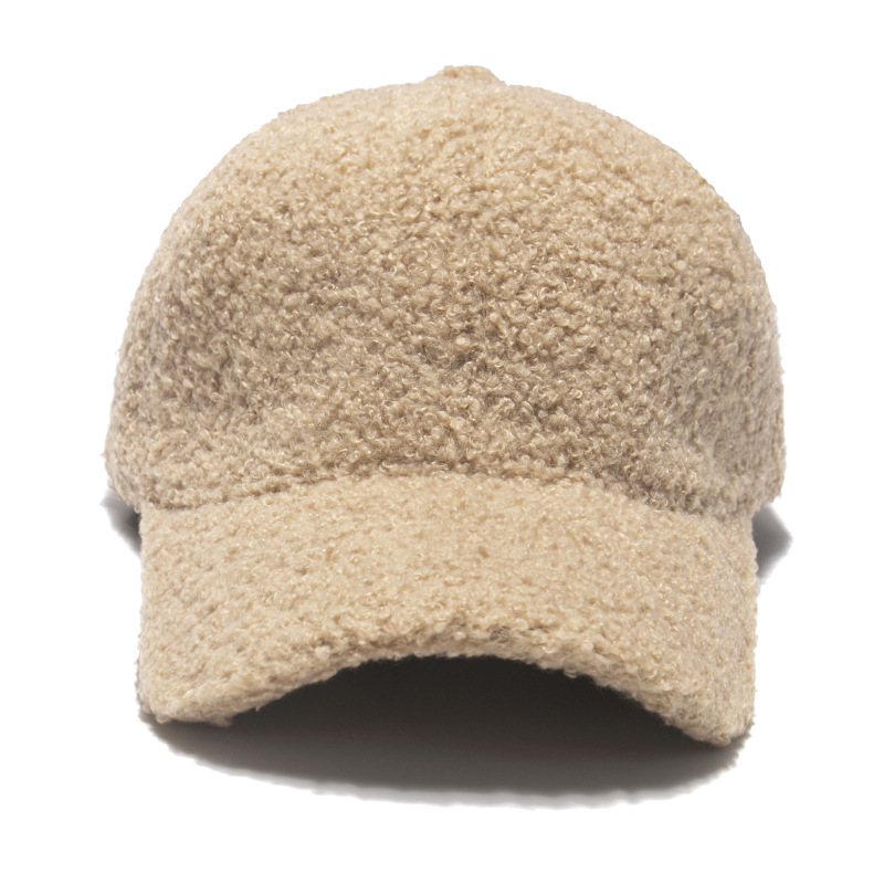 1 Stück einfache einfarbige Plüschmütze für Damen h5Bild3