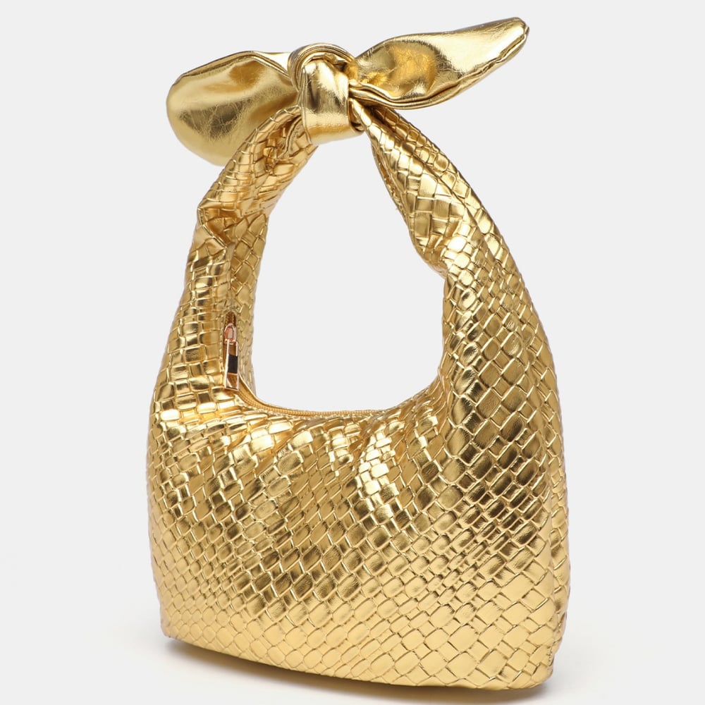 1 Stück Simple Series Sweet Bow Knot PU Damenhandtaschen h5Bild3