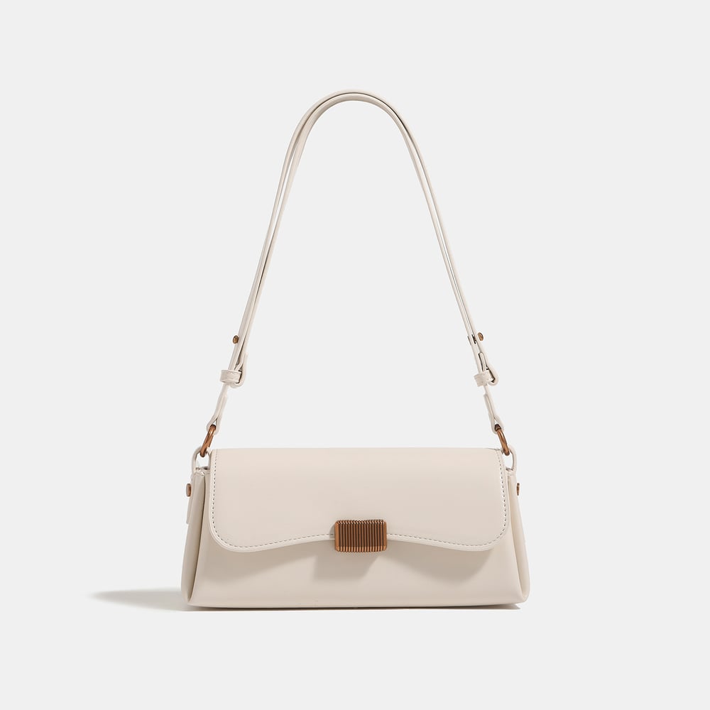 1 Piece Gorgeous Solid Color PU Women's Shoulder Bags 