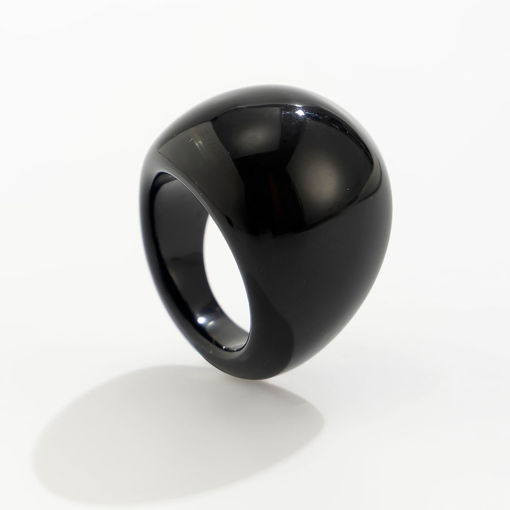 1 Piece Solid Color Resin Bangle 