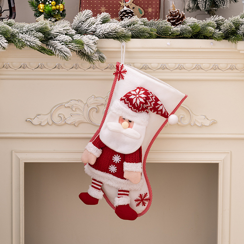 1 Piece Cute Christmas Decorative Stocking 