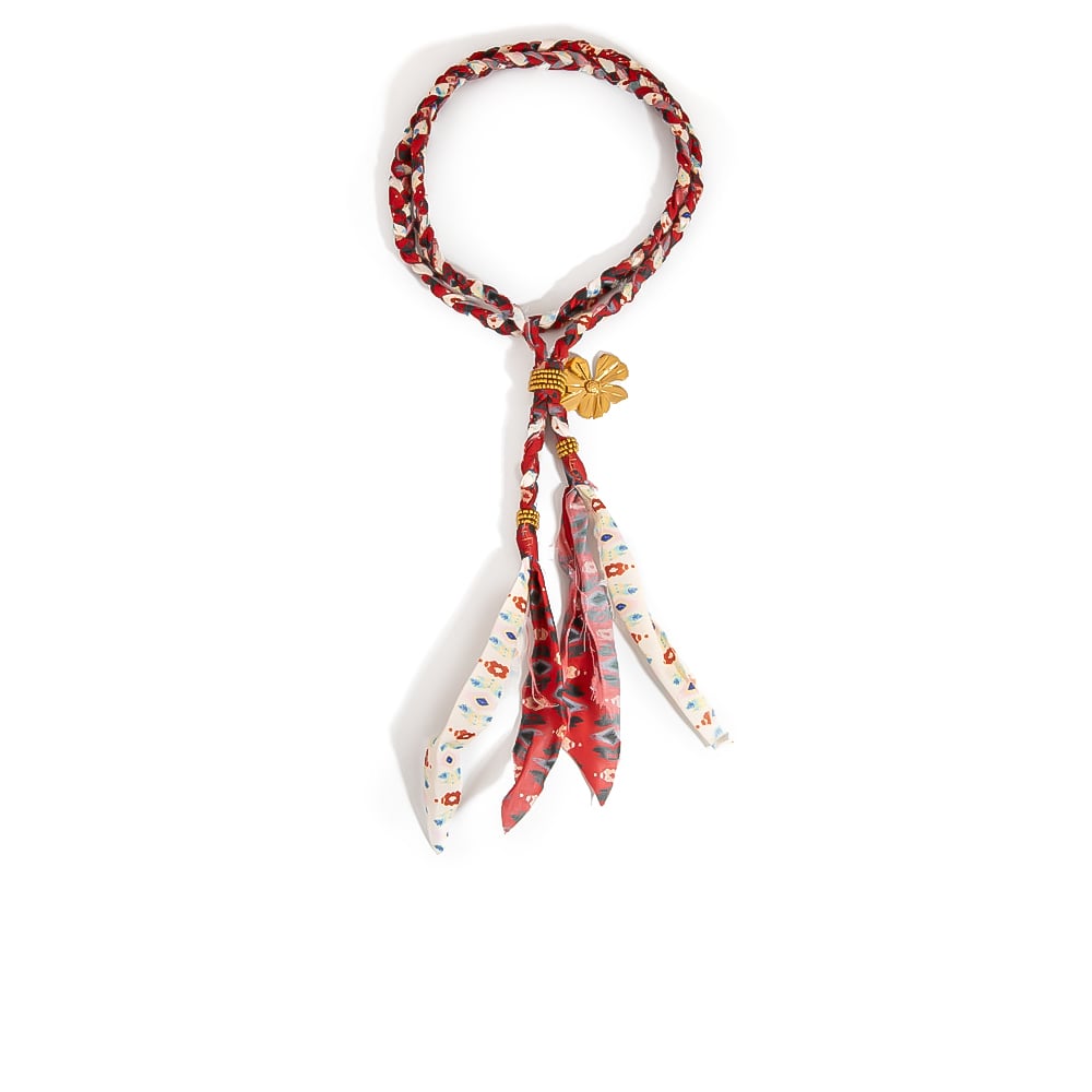 1 Piece Tylish Scarf With Stainless - Steel Buttons  Women's Long Necklaces