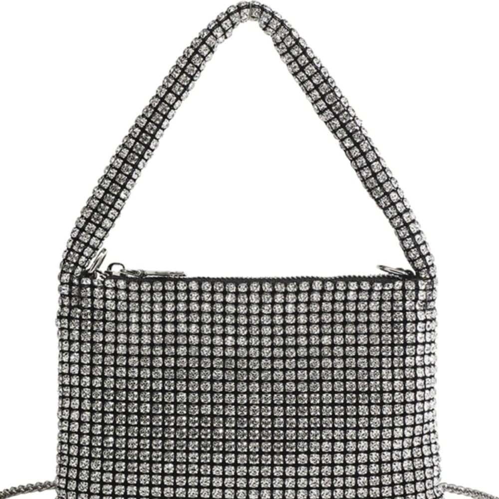 1 Stück Luxuriöse Serie Elegante einfarbige PU Damenhandtaschen h5Bild5