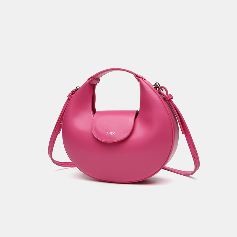 1 Stück Simple Series Süße einfarbige PU Damenhandtaschen h5Bild3