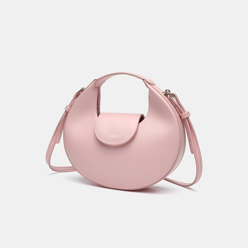 1 Stück Simple Series Süße einfarbige PU Damenhandtaschen h5Bild4