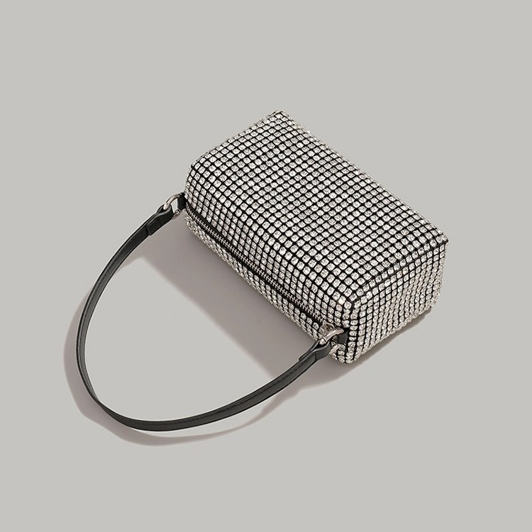 1 Stück Luxuriöse Serie Elegante einfarbige PU Damenhandtaschen h5Bild4