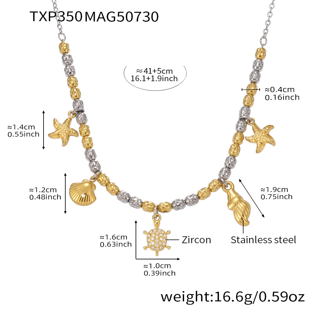 Luxurious Animal Stainless Steel Gold Color Zircon Women's Jewelry Sets