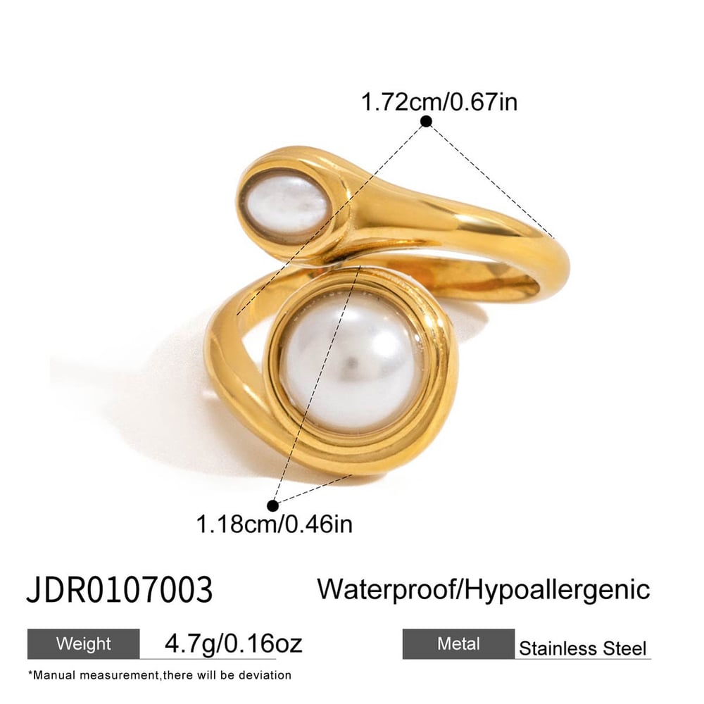 1 Piece Elegant Droplet Heart Stainless Steel Gold Color Women's Bangles