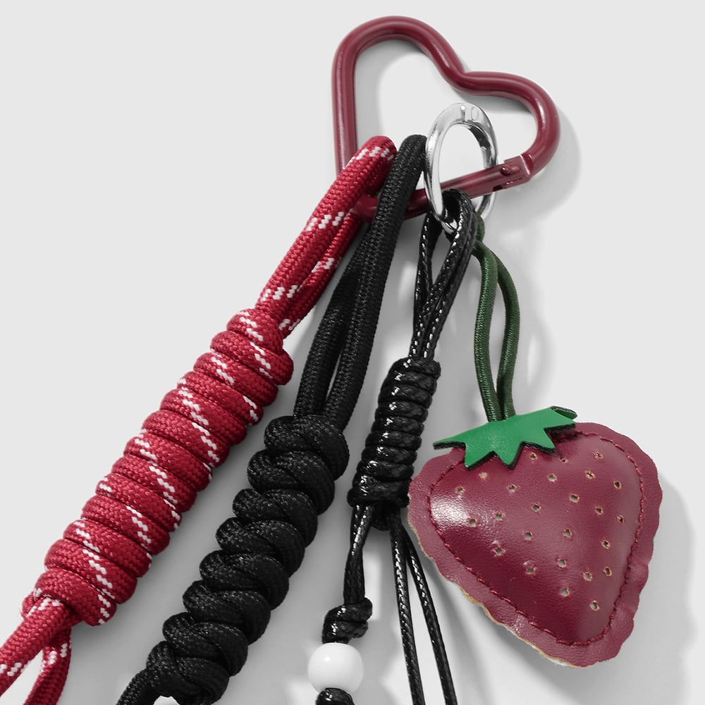 1 Piece Strawberry Bag Charm Picture4