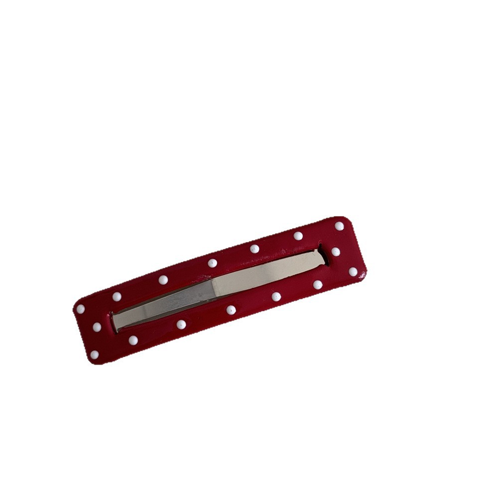 1 Stück Simple Series Süße Polka Dots Stoff Damen Haarspangen h5Bild4