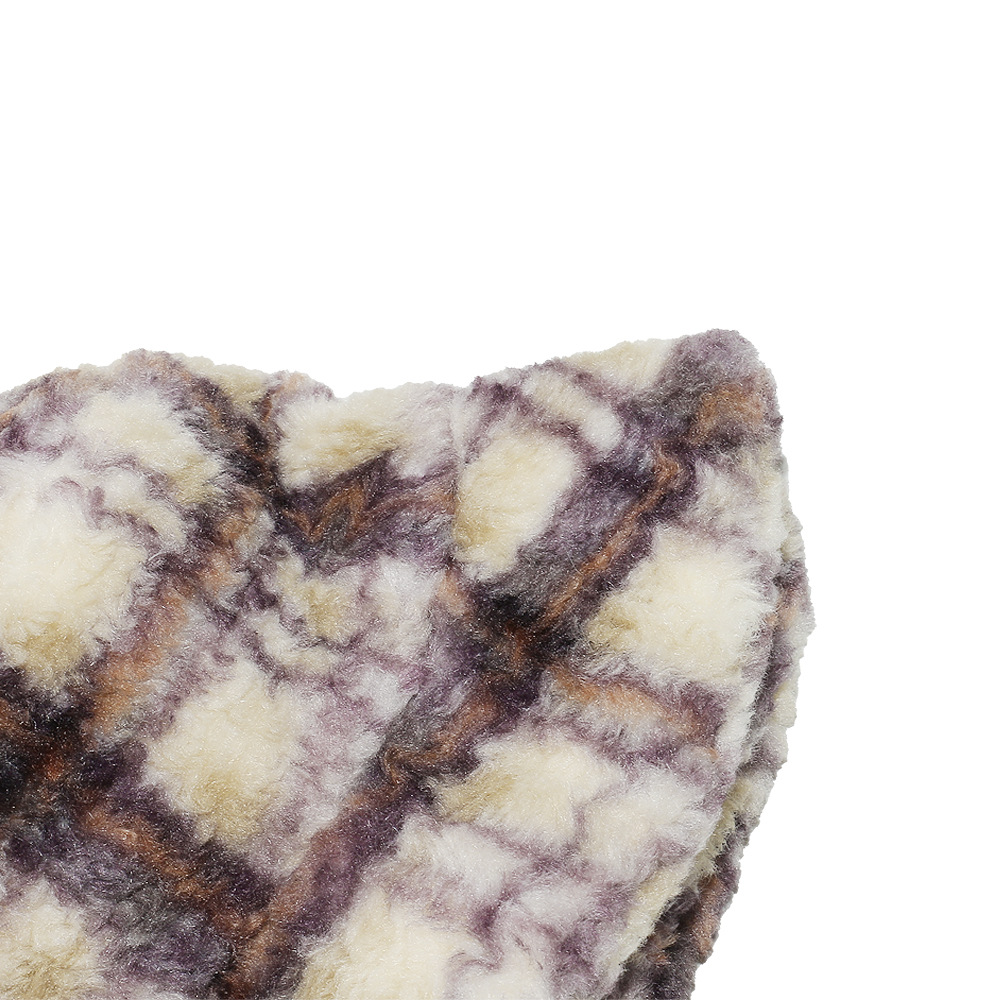 1 Piece Casual Plaid Plush Fisherman's Hat h5Picture5