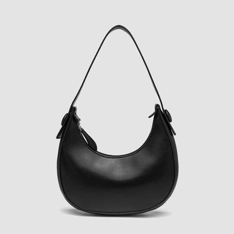 1 Piece Minimalist Crescent PU Women's Shoulder Bags 