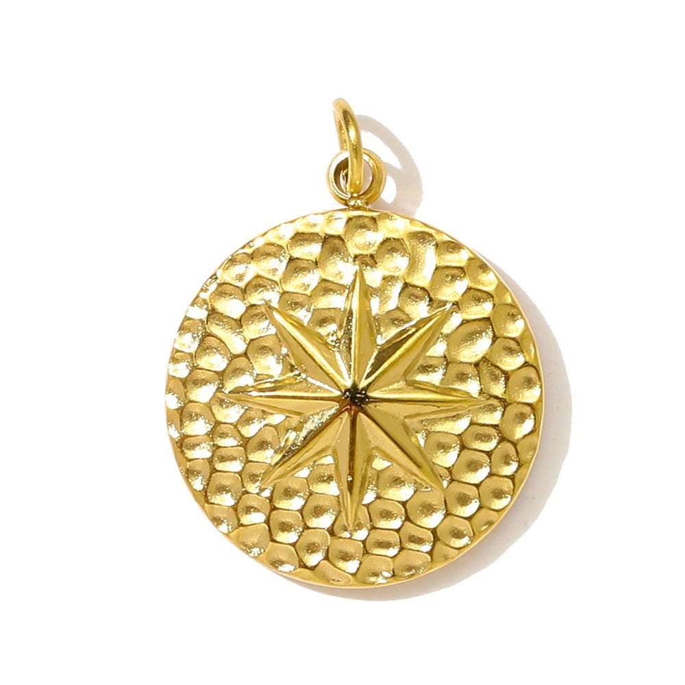 1 Piece Romantic Butterfly Stainless Steel Gold Color Women's Pendants