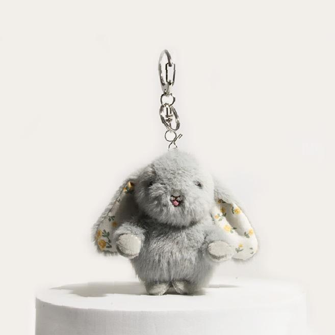 1 breloque de sac pour femme en fibre de polyester, motif lapin mignon h5Image3