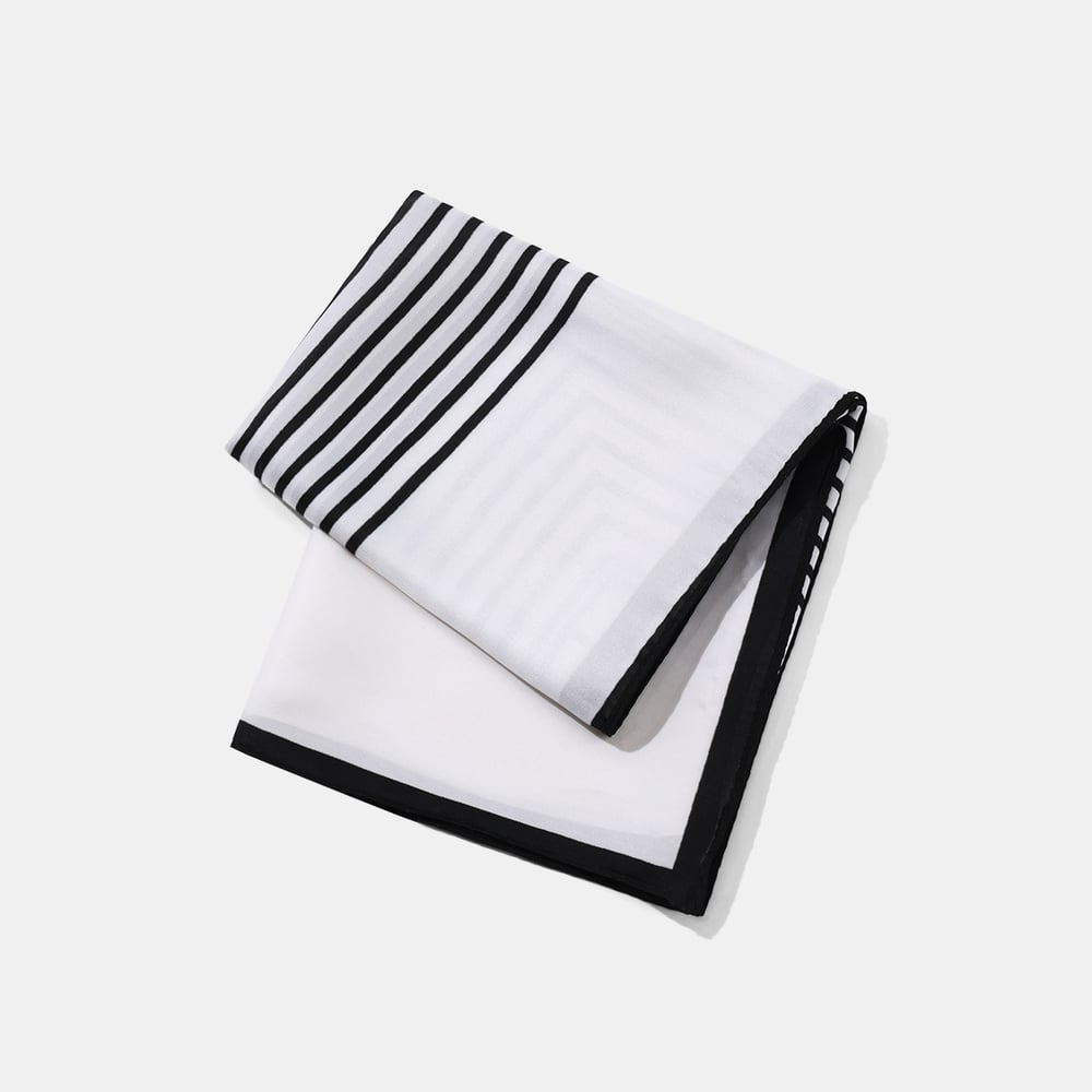 1 Piece Classic Strip Rayon Women's Summer Scarves Picture3