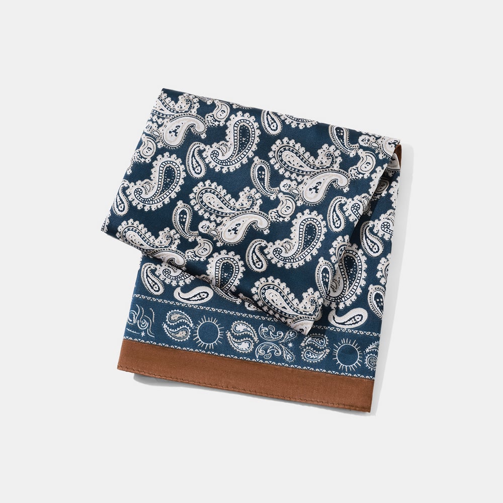 1 Piece Retro Cashew Flower Rayon Women's Bandana Picture4