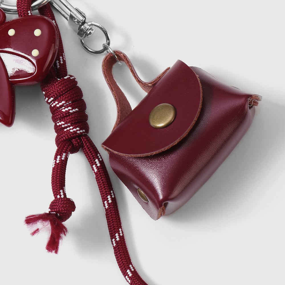 1 Piece Retro Bow Knot Acrylic Bag Charm Picture5