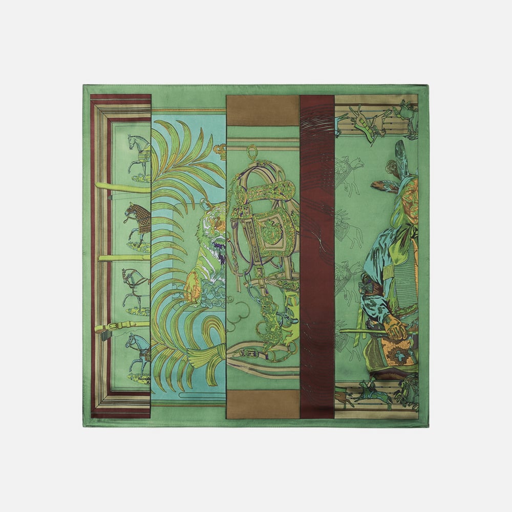 1 Piece Vintage Horse Rayon Women's Bandana 