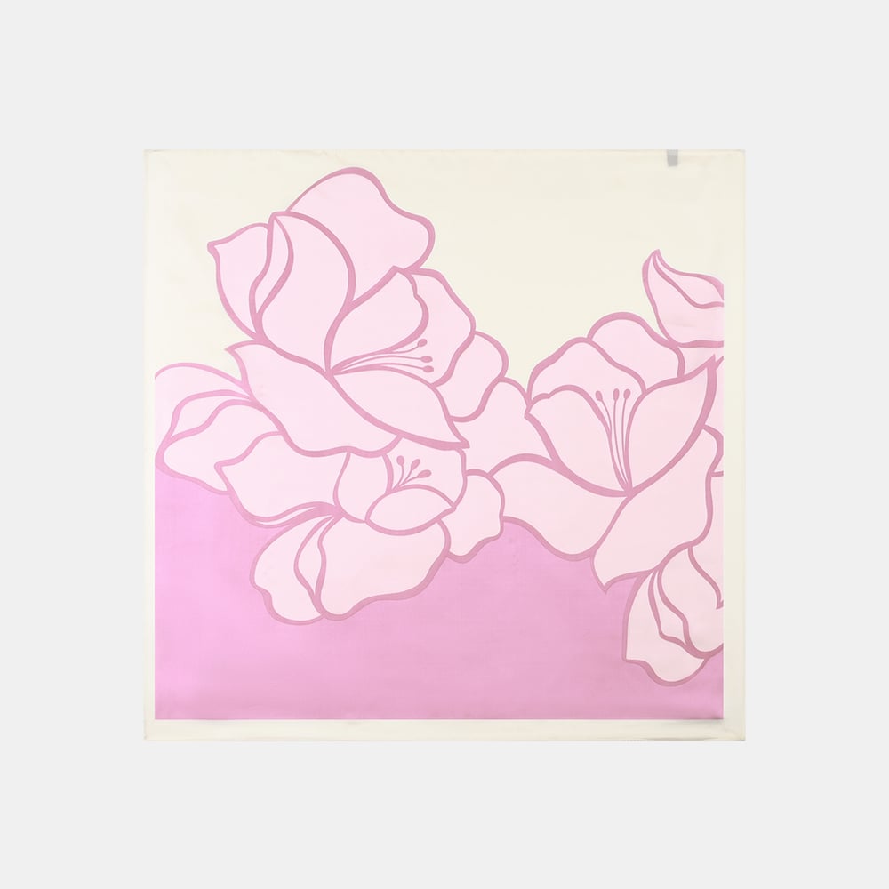 1 Piece Romantic Flower Rayon Women's Summer Scarves 