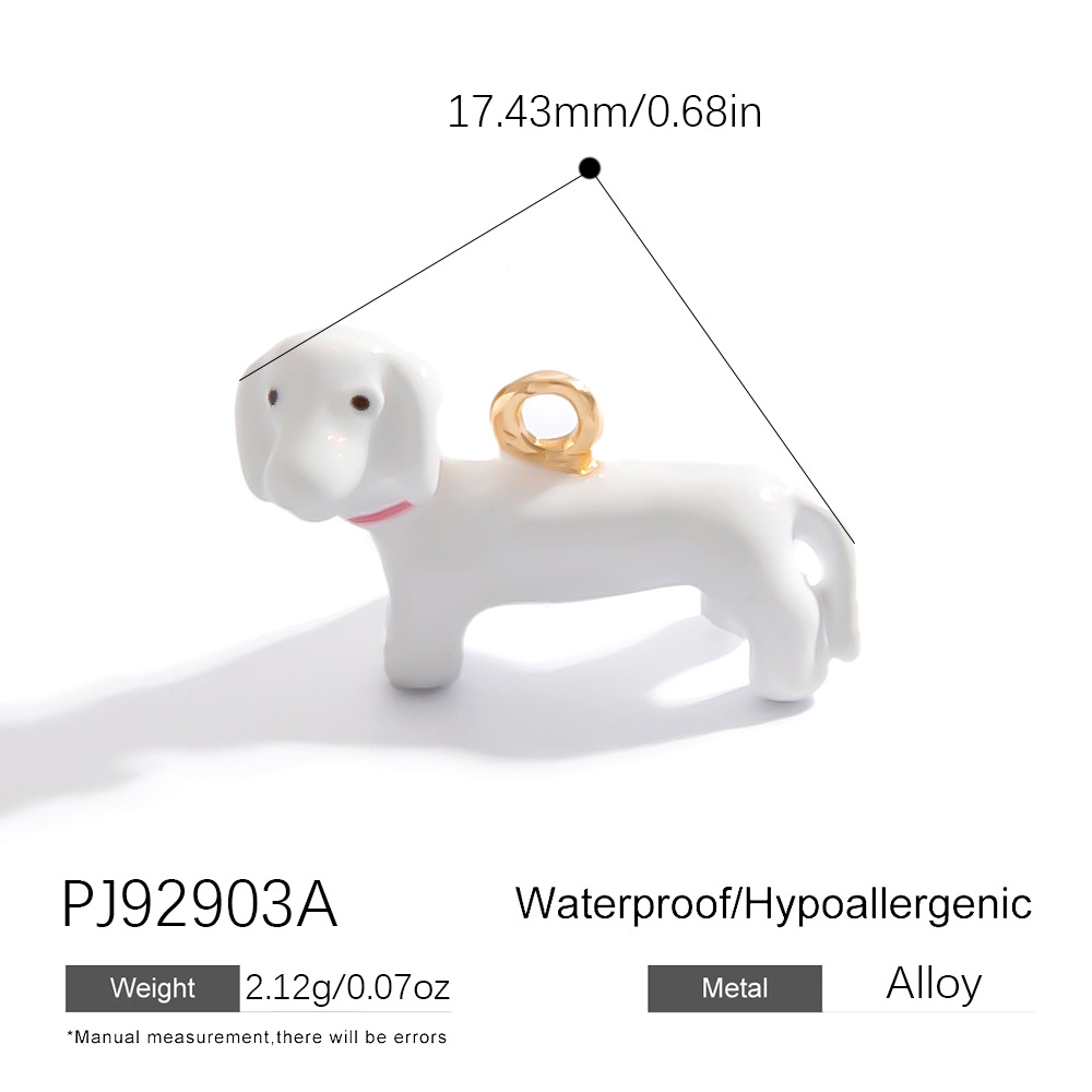 1 Stück einfache klassische Tierfruchtpflanze Edelstahl Damenanhänger 