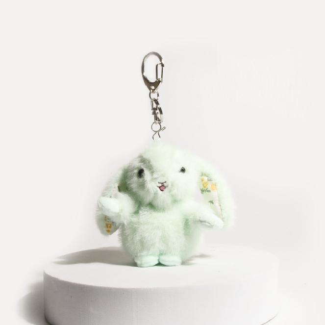 1 breloque de sac pour femme en fibre de polyester, motif lapin mignon h5Image6