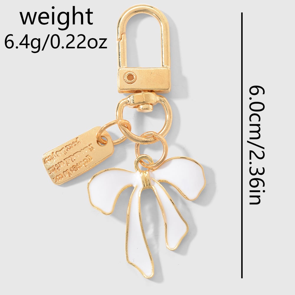 1 Piece Bow Knot Alloy Bag Charm Picture2
