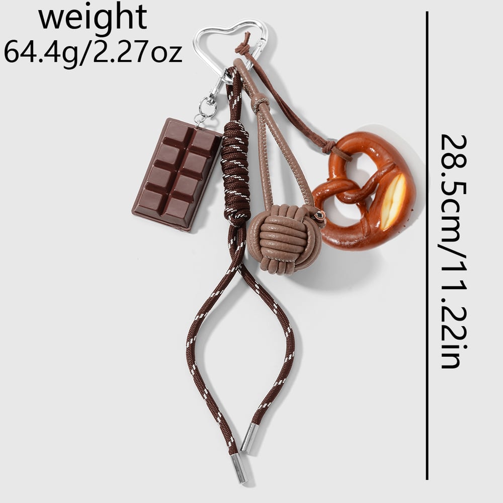 1 Piece Leather Star Chocolate Bag Charm Picture12
