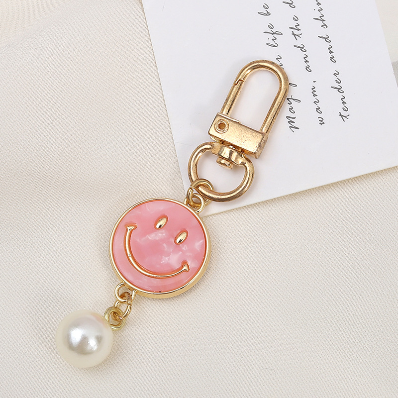 1 Piece Sweet Flower & Smiling Face Key Chain Picture3