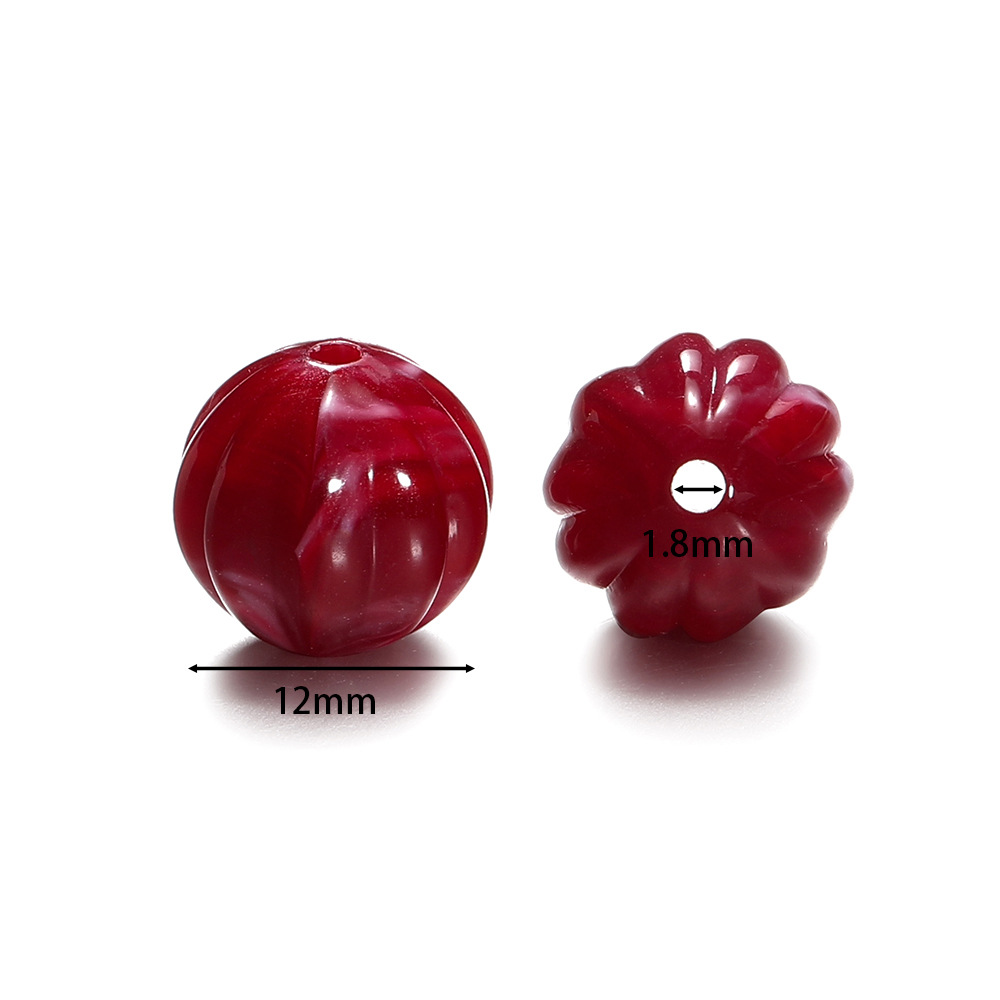 1 Bag of DIY Circle Acrylic Jewelry Beads Picture4