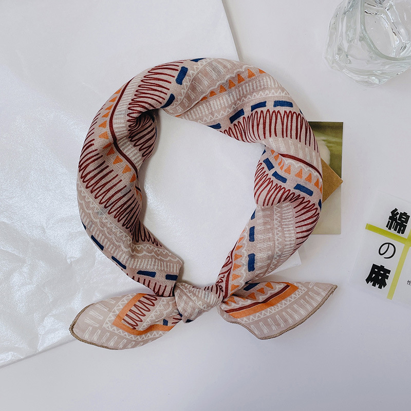 1 Piece Retro Paisley Pattern Cotton Bandana 