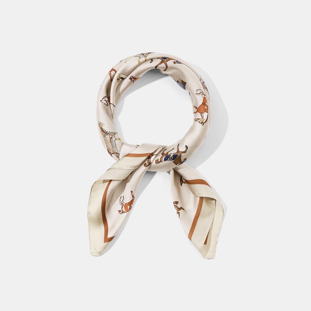 1 Piece Gorgeous Horse Rayon Women's Summer Scarves Picture2