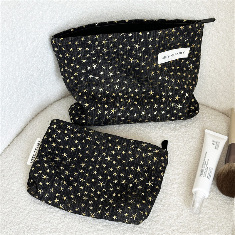 1 Piece Simple Series Casual Star  Women's Makeup Bags Picture3