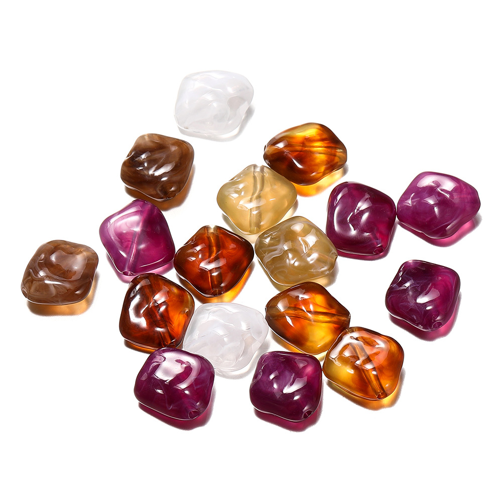 1 Bag of DIY Irregular Shape Acrylic Jewelry Beads Picture2