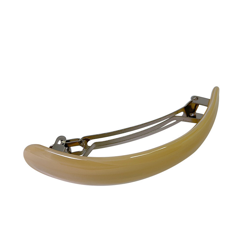Fermagli per capelli da donna in acetato con sfumatura dolce, serie semplice, 1 pezzo h5Immagine5