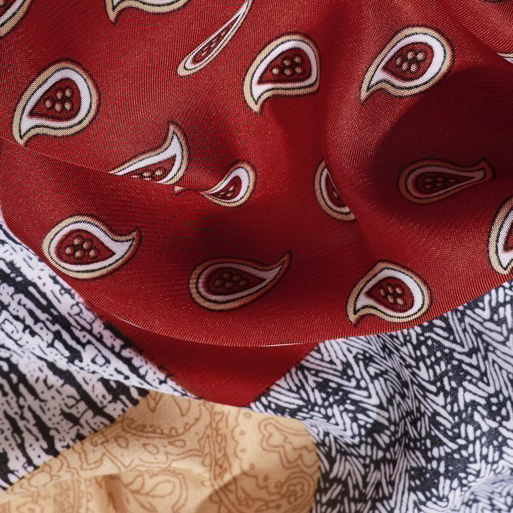 1 Piece Patchwork Cashew Flower Rayon Women's Bandana Picture5