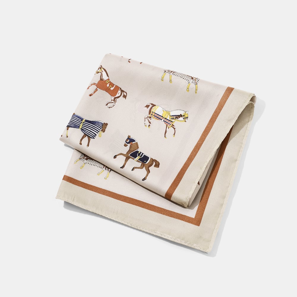 1 Piece Gorgeous Horse Rayon Women's Summer Scarves Picture3