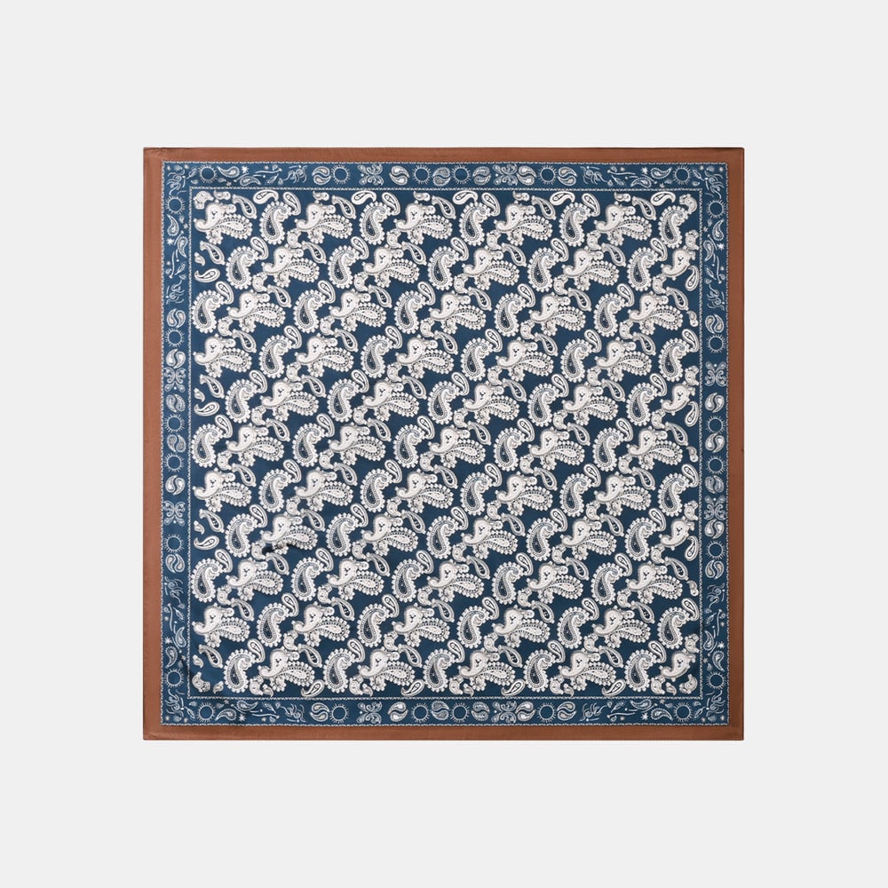 1 Piece Retro Cashew Flower Rayon Women's Bandana 