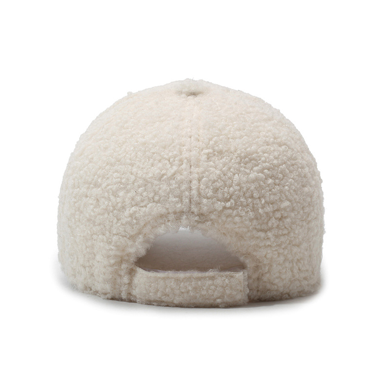 1 Piece Casual Letter Plush Baseball Cap h5Picture4