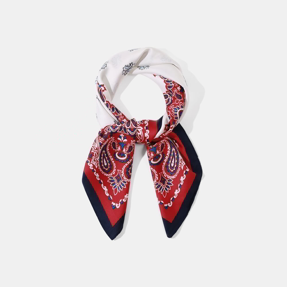 1 Piece Stylish Cashew Flower Rayon Women's Bandana Picture3